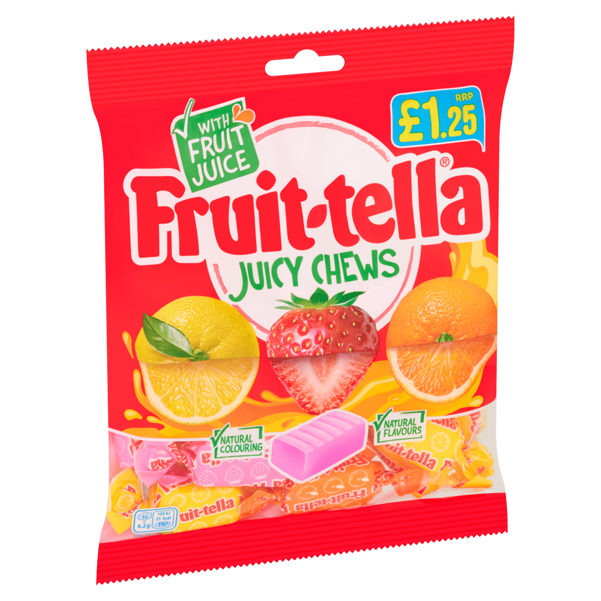 Fruit-tella Juicy Chews 135g