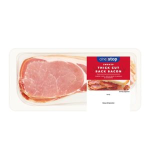 One Stop Smoked Thick Cut Back Bacon